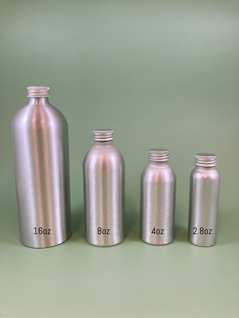 Aluminum Bottles and Lids